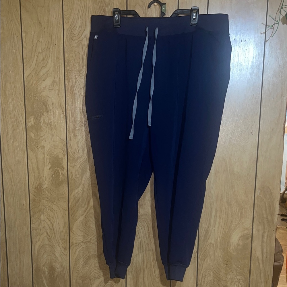Women’s Navy Jogger Pants with Drawstring